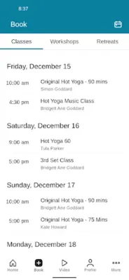 YITL Yoga android App screenshot 1